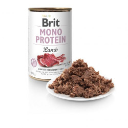 Влажный корм для собак Brit Mono Protein Lamb 400 г (ягнёнок)