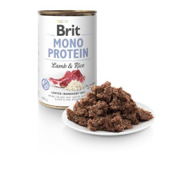 Brit Care Mono Protein влажный корм для собак 400 г - ягненок и рис Brit Care Mono Protein влажный корм для собак 400 г - ягненок и рис