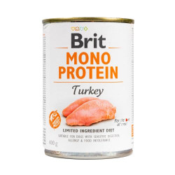 Вологий корм для собак Brit Mono Protein Turkey 400 г (індичка) Вологий корм для собак Brit Mono Protein Turkey 400 г (індичка)