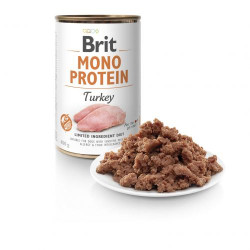Вологий корм для собак Brit Mono Protein Turkey 400 г (індичка) Вологий корм для собак Brit Mono Protein Turkey 400 г (індичка)