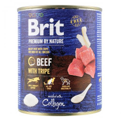 Влажный корм для собак Brit Premium By Nature 800 г - говядина