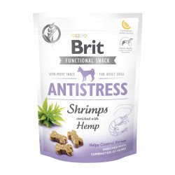Ласощі для собак Brit Care Functional Antistress 150 г (креветка) Ласощі для собак Brit Care Functional Antistress 150 г (креветка)