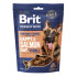 Ласощі для cобак Brit Premium Semi-moist Snacks 180 г - лосось та кріп