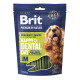 Ласощі для cобак Brit Premium Dental Snacks M 180 г - колаген та спірулін