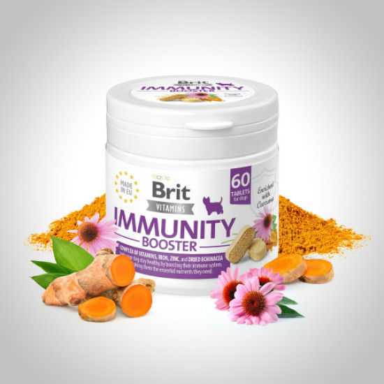 Витамины для собак Brit Vitamins Immunity Booster (60 шт.)